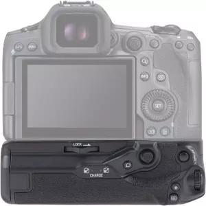 허스메이 R5II / R6III EOS R5 R6 R5C DSLR 카메라용 배터리 그립 최대 두 LPE6 위한 BGR20 홀더 교체