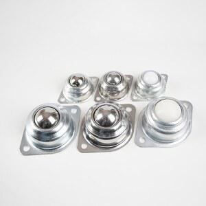 호환 CY-12/15/18/19/25/30/38A Universal Ball Caster Wheel Transfer Bearing Round Bull Wheel for Machinery Trolleys Furniture Hardware