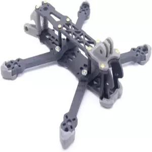 Caddx Vista 디지털 HD 시스템용 3인치 45mm 암 카본 파이버 FPV 레이싱 쿼드콥터 드론 프레임 키트 카메라