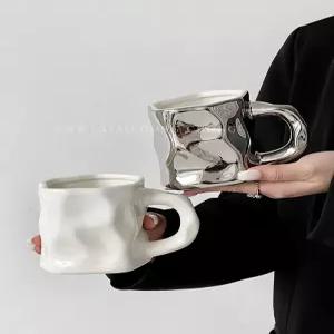 머그컵 머그 선물 디자인나이프 빌레로이앤보흐 잔 답례품 도자기 소량 주문제작 그린 컵