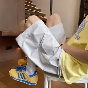 남친 캐주얼 하의 반바지 비치바지 쿨링 스타일 얇은 속건성 5부 스포M2