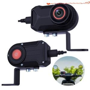2K HD 오토바이 카메라 WiFi DVR 블랙박스 IP66 방수 170도 ° 루프 녹화 기능이 있는 광각