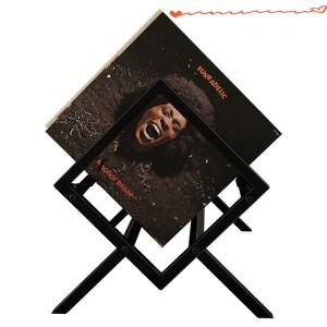 LP(롱 플레이) 스토리지 랙CD 레코드 정리함잡지 스탠드 선반