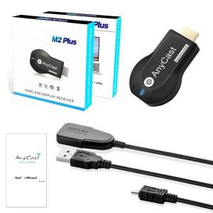 호환 1080P 무선 M2 Plus TV 스틱 Wifi 디스플레이 수신기 스트림 캐스트 Anycast DLNA Miracast Airplay 미러 스크린 Android TV 동글