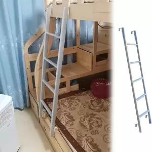 RV 트레일러용 YTXFRHOD 이층 침대 사다리 후크온 금속 프레임 스텝 - 116cm 모터홈 기숙사 로프트 교체