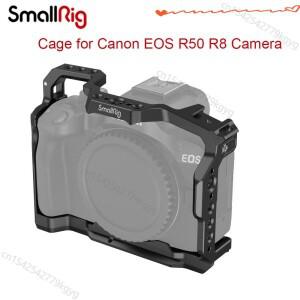 SmallRig-카메라 케이지 보호 퀵 릴리스 플레이트 캐논 EOS R50 R8 ARRI 3/8 인치1/4인치-20 나사산 구멍