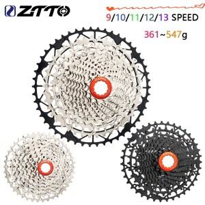 ZTTO 9S 10 13단 초경량 카세트 MTB 로드 바이크용 11-39/40/42/45/46/48/50T HG 프리휠 k7 스프라켓