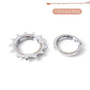 POLSO 12T/13T/14T/15T/16T/17T/18T/19T/20T 고정 기어 톱니바퀴 크롬 스테인레스 스틸 스프로킷 자전거 Fr
