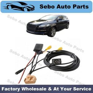 호환 12V MMI 2G 차량용 블루투스 AUX 케이블 어댑터 음악 오디오 마이크 Q7 A6 A8 2006-2008 J523 AV1 AV2 모드 전용