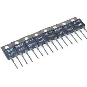 호환 5PCS KSD-01F 40 50 60 70 80 95 100 C NC 상시 닫힘 NO 상시 열림 ON 1 5A 열 스위치 온도 센서 온도 조절기