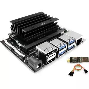 Jetson Nano 4GB RAM 16G eMMC 온보드 AI 로봇 공학 기계 학습용 히트싱크 버전