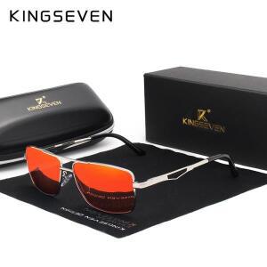 KGSEVEN 2024 브랜드 디자이너 남성용 편광 선글라스 패션 여행 안경 Oculos Squ Sun Glsses