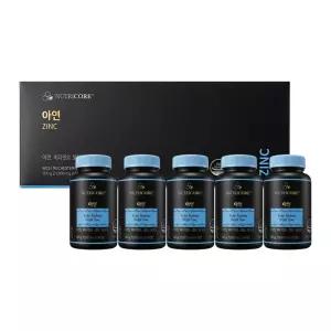 뉴트리코어 아연 60정, 5개