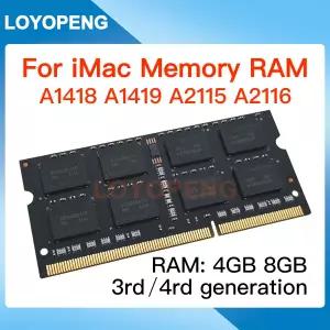 RAM 4GB 8GB 아이맥 21.5인치 27인치 A1418 A1419 A2115 A2116 메모리 카드 PC3L-12800S PC3L-14900S PC4-2