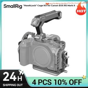 스몰리그 R5 II 카메라 케이지 캐논 EOS 마크 호크락 퀵 릴리즈 (강화 스크린 보호필름 포함 NATO 레일