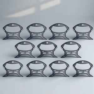 호환 10Pcs 케이블 와인더 와이어 보관 릴 충전 코드 정리용 오디오 비디오 라인 코드 랩 스풀 관리 도구