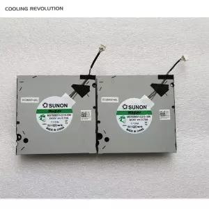 DELL Precision 7670 7680 용 노트북 CPU 냉각 선풍기 P114F DC28000 Y4SL MG75090V1-C310-S9A 0MFWHG DC5V