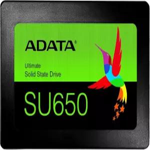 ADATA SU650 480GB 3D-낸드 2.5인치 SATA III 고속 읽기 최대 520MB/S 내장 SSD(ASU650SS-480GT-R)