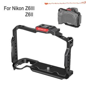 Nikon Z6III용 PULUZ 금속 비디오 카메라 케이지 안정기 확장 하우징 마운트용