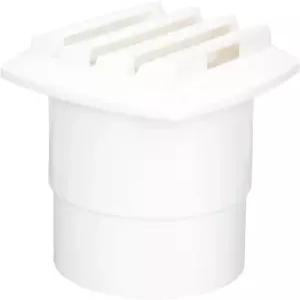 BESTOYARD 화이트 나일론 스퀘어 배기 통풍구 커버 84x84x75mm 해상 보트 환기 루버 공기 환기구 RV 외벽