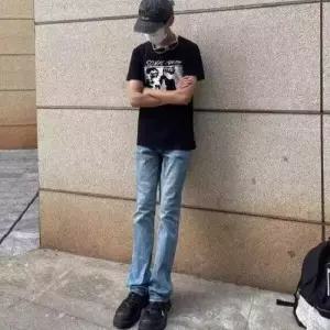 팬츠 남자 청 빈티지 반 봄가을 슬림핏 연청 패피3