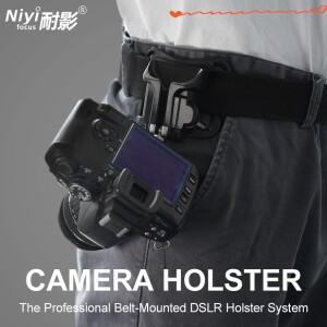 니콘 캐논 소니용 카메라 퀵 웨이스트 벨트 버클 홀더 DSLR 디지털 액세서리