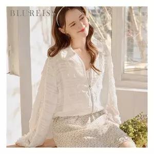 [블루레이스]블루레이스 플랫 카라 레이스 집업 점퍼_B6S1JP1391 3268908