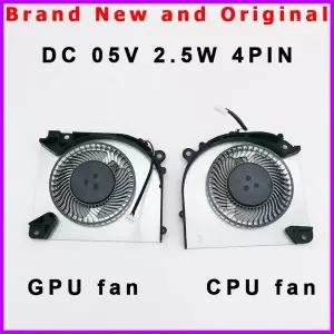 노트북 CPU GPU 냉각 팬 쿨러 EGC-8207S1-0AH P.PSSA-7NK-240-GP2-B EGC-79071S1-0AH DC 5V 2.5W