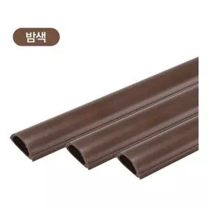 [콩심팥심]비츠온 국산 고강도 몰딩 1호 밤색 25x10mm 몰드 전기선 케이블 배선