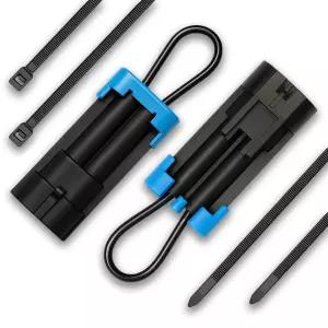 2PCS UTV 안전벨트 바이패스 하네스 오버라이드 - 폴라리스 레인저 RZR XP 1000 캔암 디펜더 커맨더 매버릭