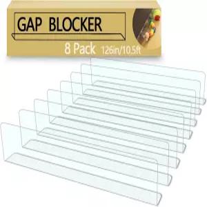 8팩 장난감 차단기 QIYIHOME 갭 범퍼 강력 가 포함된 BPA 프리 세이프 PVC 소파 침대 아래로 들어가는 것을