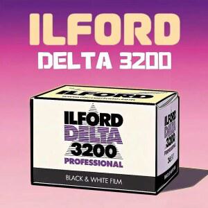 즉석카메라필름 일포드 DELTA 3200 카메라용 H35 필름 M38 35MM F8 흑백 F9 135 영국산 10롤 M35
