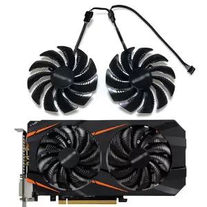 GA91S2H T 129215 SU PLD09210S12HH 비디오 카드 냉각 팬 Gigabyte GTX 1070 1060 1050 RX 470 480 570 58