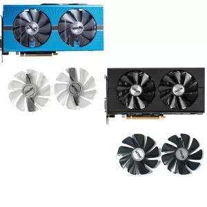 2PCS 95MM CF1015H12D DC 12V 0.42A 사파이어 라데온 RX 470 480 580 570 RX580 RX480 그래픽 카드 팬 RX58