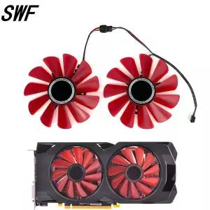 XFX RX570 RS RX580 RS 비디오 그래픽 카드용 새 85MM RX 570 RX 580 FDC10U12S9-C 쿨러 팬 교체 팬으로 냉
