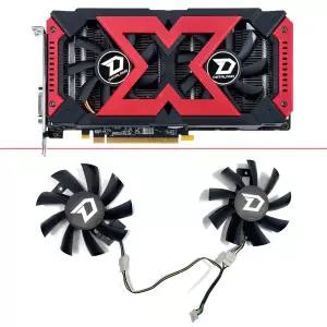 그래픽 카드 팬 GA92B2U 85MM 4 핀 POWERCOLOR RX580 GPU 팬 Dataland RX570 Radeon RX 470 570 그래픽 비