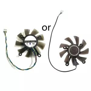 4 핀 헤더 팬 75MM FD8015U12S DC12V 0.54 핀 쿨러 팬 아수스 GTX 560 GTX550Ti HD7850 그래픽 비디오 카드