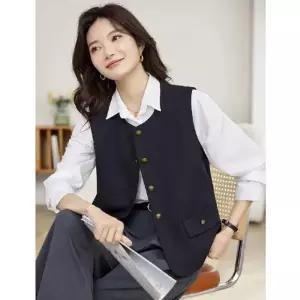 볼사스 여성 캐주얼 가을 조끼 양복 ADOR3