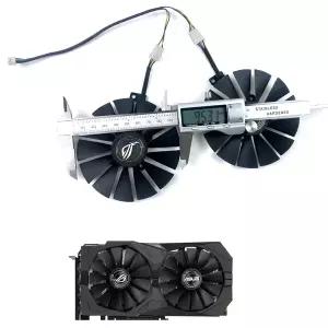 95MM 4핀 쿨링 팬 T129215SM 0.25A RX580 GPU 팬 ASUS AREZ 라데온 RX 580 STRIX RX 470 570 GTX 1050Ti 10
