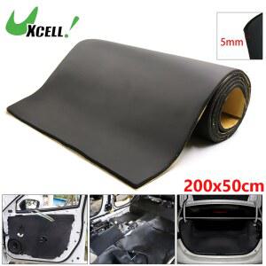 200X50CM 5MM 8MM 10MM 검정색 뒷문 10 자동차 방음 76SQFT 매트 소음 음향 패드 데드너 바닥 감소