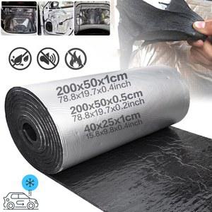 200X50CM 10MM 자동차 소음 후드 매트 차량 액세서리 폐쇄형 방음 차단 단열