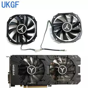 YESTON Radeon 그래픽 카드 교체 선풍기 RX580 570 480 2048SP 8G D5