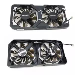 Zotac GTX 1060 GTX960 GTX950 그래픽 카드 냉각 팬 GTX 1060 960 950 HA 용 2 개 4 핀 쿨러 팬 교체
