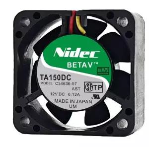 NIDEC TA150DC C34636-57 12V 0.12A 4CM 4020 냉각 팬용 새 쿨러 팬 40x40x20mm