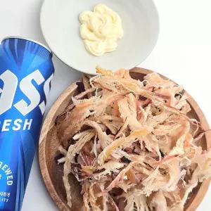 [품질보장] 바다찬미 국내가공 버터구이 맥반석오징어채 500g