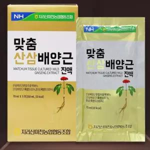 비제이마켓 부모님 선물 산삼배양근 진액 30포 1개월분 산삼진액