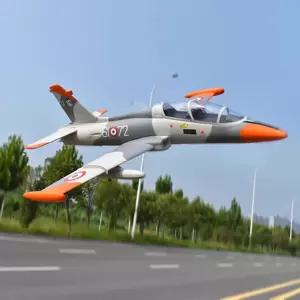 Mb339 제트 전투기 RC 비행기 모델 50mm 전선 전기 원격 제어 시뮬레이션 장난감 14세 이상 고정익 쉬운