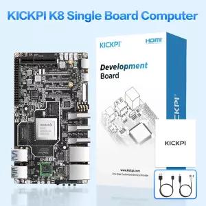 KICKPI K8 SBC 4G8G RAM Rockchip RK3588 2.0GHz 쿼드코어 Cortex-A76A55 CPU 옵션 디버그 시리얼 포트 케