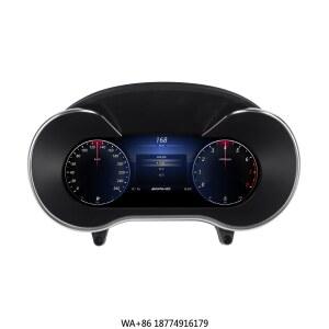 디지털 계기판 GLC 2015 2018 LCD 화면 속도계 클러스터