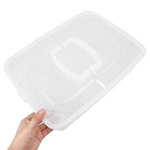 피자 반죽 발효 용기 뚜껑 손잡이가 있는 주방 쌓을 위한 상자 휴대용 만들기를 플라스틱